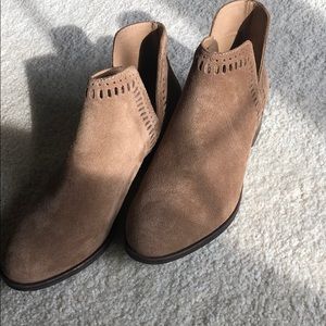 Lucky brand suede booties